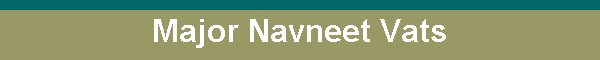 Major Navneet Vats