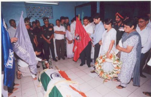 Colours_of_St_Xaviers_Boys_Academy_being_lowered