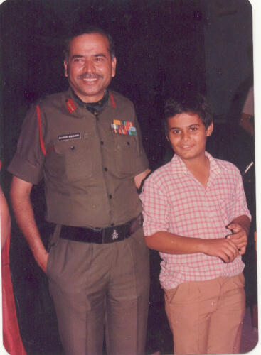 With Lt Gen Ramesh Kulkarni
