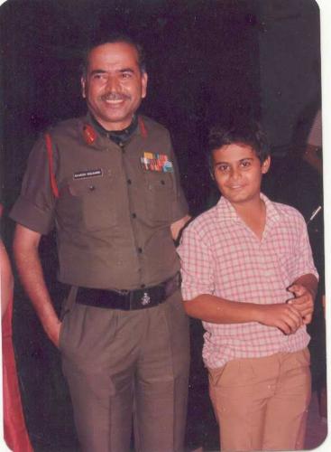 With Lt. General R. Kulkarni