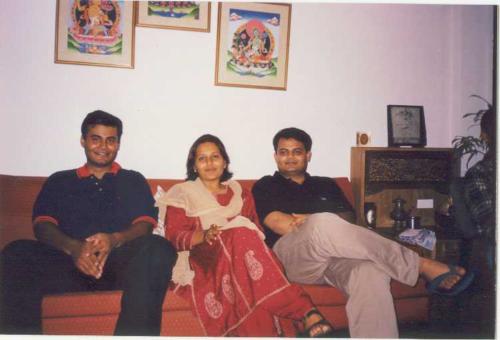 Nawang, Monal and Sonam