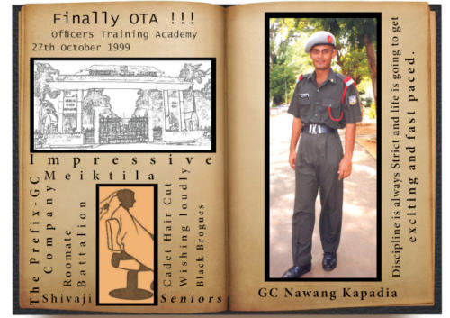 Finally at the Officer's Training Academy