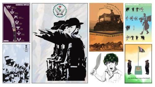 Gorkha Rifles Graphics